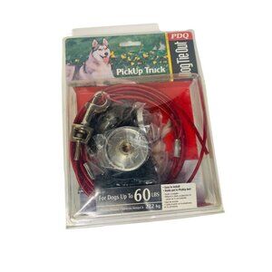 Boss Pet 25166 Pickup Truck Dog Tie Out, For Dogs up to‎ 60 Lbs